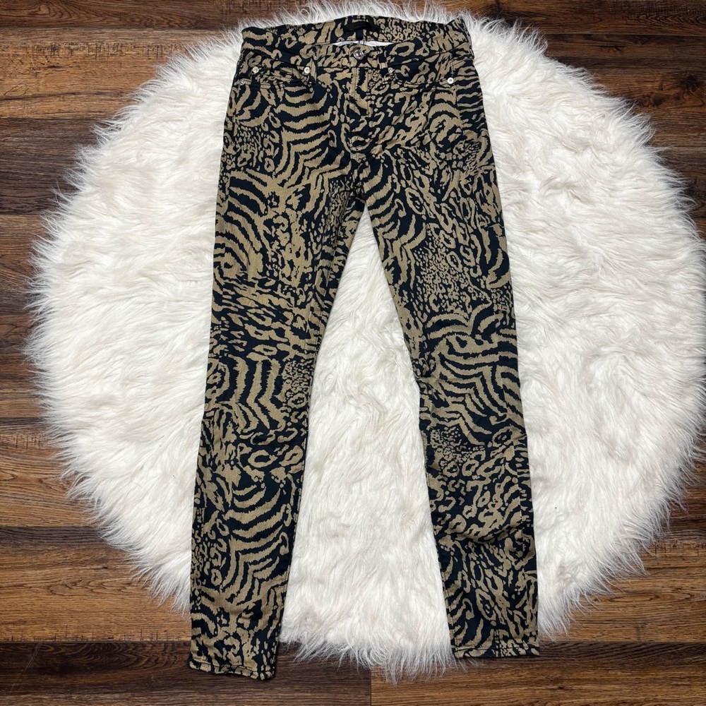 7 For All Mankind Animal Printed Pants size 27